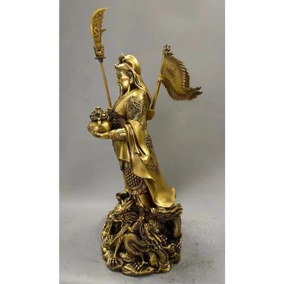 鑄銅關(guān)公神像 匠心傳承，庇佑商企的莊嚴(yán)藝術(shù)